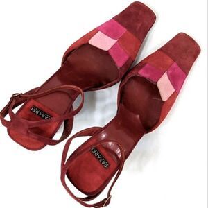 Vintage Casadei Color Block Heels